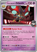 Team Rocket's Orbeetle 89/182 — English Pokémon Destined Rivals (2025)