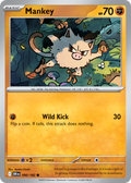 Mankey 90/182 — English Pokémon Destined Rivals (2025)