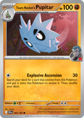 Team Rocket's Pupitar 95/182 — English Pokémon Destined Rivals (2025)