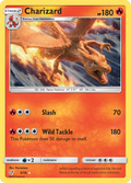 Charizard 5/18 English Pokémon holo card from Detective Pikachu (2019)