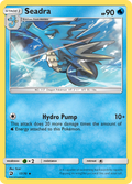 Seadra 17/70 English Pokémon card from Dragon Majesty (2018)