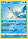 Lapras 21/70 English Pokémon card from Dragon Majesty (2018)