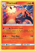 Charizard 3/70 English Pokémon card from Dragon Majesty (2018)