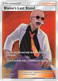 Blaine's Last Stand 69/70 English Pokémon card from Dragon Majesty (2018)