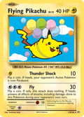 Flying Pikachu 110/108 English Pokémon card from Evolutions (2016)
