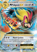 M Pidgeot-EX 65/108 English Pokémon card from Evolutions (2016)
