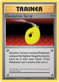 Devolution Spray 76/108 English Pokémon card from Evolutions (2016)