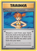 Misty's Determination 80/108 English Pokémon card from Evolutions (2016)