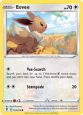 Eevee 125/203 — English Pokémon Evolving Skies (2021)