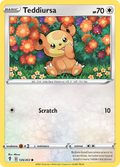 Teddiursa 126/203 — English Pokémon Evolving Skies (2021)