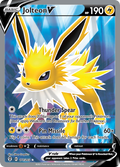Jolteon V 177/203 — English Pokémon Evolving Skies (2021)