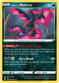 Galarian Moltres 93/203 — English Pokémon Evolving Skies (2021)
