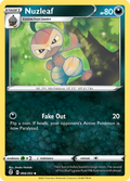 Nuzleaf 96/203 — English Pokémon Evolving Skies (2021)