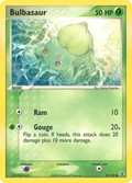 Bulbasaur 55/112 Pokémon EX FireRed & LeafGreen 2004 card