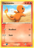 Charmander 58/112 Pokémon EX FireRed & LeafGreen 2004 card
