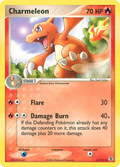 Charmeleon 31/112 Pokémon EX FireRed & LeafGreen 2004 card