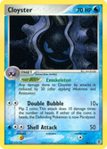 Cloyster 20/112 Pokémon EX FireRed & LeafGreen 2004 card