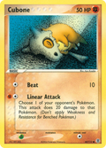 Cubone 60/112 Pokémon EX FireRed & LeafGreen 2004 card