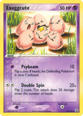 Exeggcute 33/112 Pokémon EX FireRed & LeafGreen 2004 card