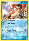 Kingler 26/112 Pokémon EX FireRed & LeafGreen 2004 card