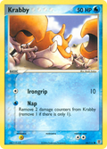 Krabby 66/112 Pokémon EX FireRed & LeafGreen 2004 card