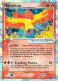 Moltres ex 115/112 Pokémon EX FireRed & LeafGreen 2004 card
