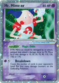 Mr. Mime ex 110/112 Pokémon EX FireRed & LeafGreen 2004 card