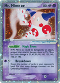 Mr. Mime ex 111/112 Pokémon EX FireRed & LeafGreen 2004 card