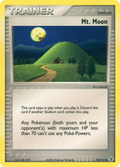 Mt. Moon 94/112 Pokémon EX FireRed & LeafGreen 2004 card