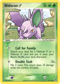 Nidoran ♂ 71/112 Pokémon EX FireRed & LeafGreen 2004 card