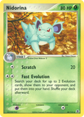 Nidorina 40/112 Pokémon EX FireRed & LeafGreen 2004 card