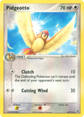 Pidgeotto 45/112 Pokémon EX FireRed & LeafGreen 2004 card