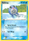 Poliwag 75/112 Pokémon EX FireRed & LeafGreen 2004 card