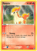 Ponyta 76/112 Pokémon EX FireRed & LeafGreen 2004 card