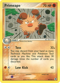 Primeape 28/112 Pokémon EX FireRed & LeafGreen 2004 card