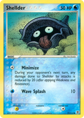 Shellder 79/112 Pokémon EX FireRed & LeafGreen 2004 card