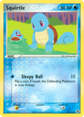 Squirtle 82/112 Pokémon EX FireRed & LeafGreen 2004 card