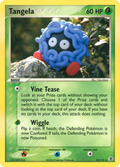 Tangela 30/112 Pokémon EX FireRed & LeafGreen 2004 card