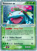 Venusaur ex 112/112 Pokémon EX FireRed & LeafGreen 2004 card