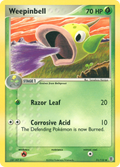 Weepinbell 51/112 Pokémon EX FireRed & LeafGreen 2004 card