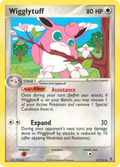 Wigglytuff 52/112 Pokémon EX FireRed & LeafGreen 2004 card