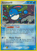 Azumarill 1/109 Pokémon EX Team Rocket Returns 2004 card