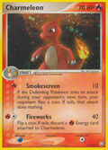Charmeleon 110/109 Pokémon EX Team Rocket Returns 2004 card