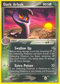 Dark Arbok 29/109 Pokémon EX Team Rocket Returns 2004 card