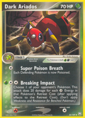 Dark Ariados 30/109 Pokémon EX Team Rocket Returns 2004 card