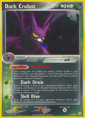 Dark Crobat 3/109 Pokémon EX Team Rocket Returns 2004 card