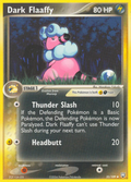Dark Flaaffy 33/109 Pokémon EX Team Rocket Returns 2004 card