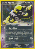 Dark Hypno 6/109 Pokémon EX Team Rocket Returns 2004 card