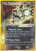Dark Magneton 39/109 Pokémon EX Team Rocket Returns 2004 card