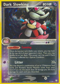 Dark Slowking 9/109 Pokémon EX Team Rocket Returns 2004 card
